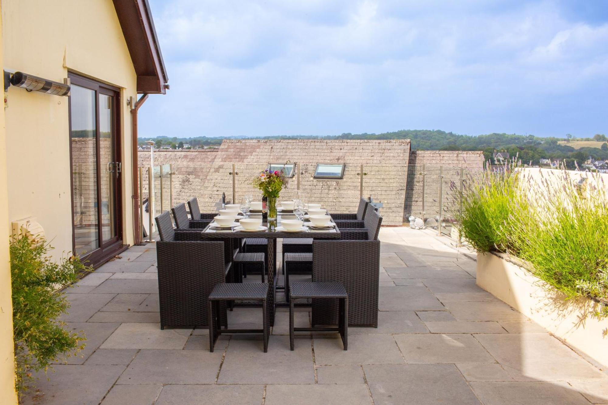 Rooftops - Sea Views Hot Tub Close To Beach Villa Saundersfoot Exterior foto